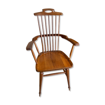 Scandinavian teak armchair from the 60s