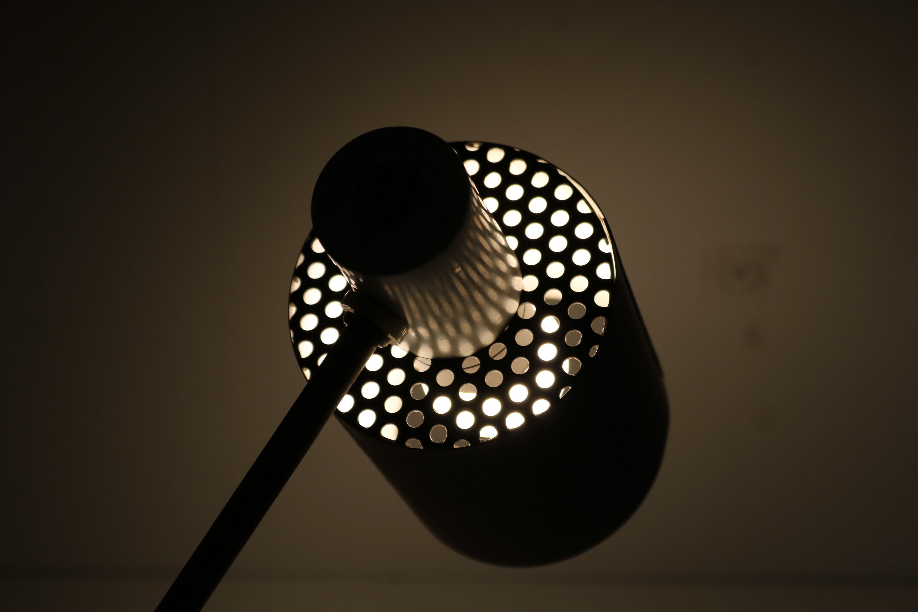 Desk lamp by H. Busquet for Hala, the Netherlands 1950