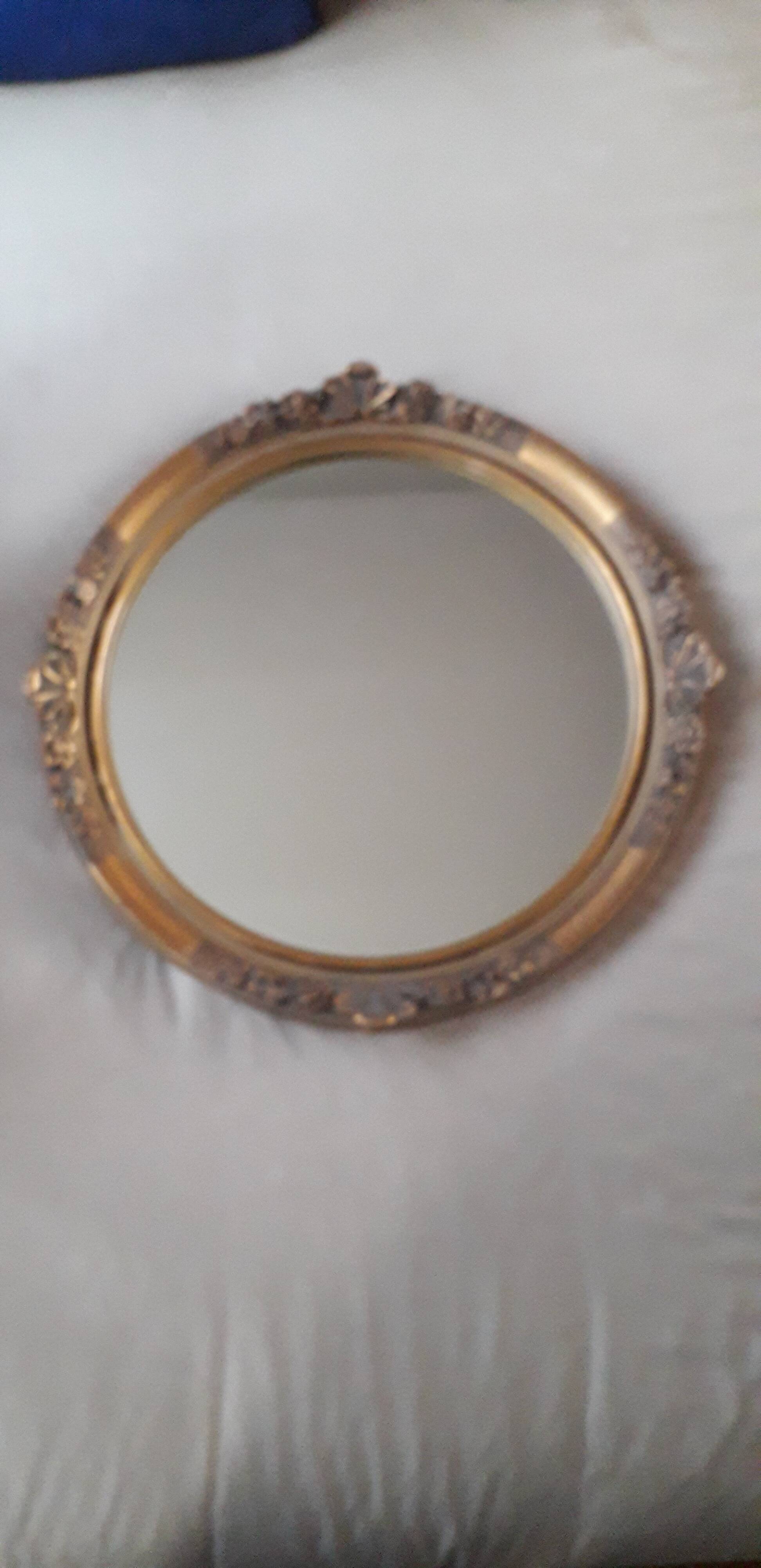 Antique art deco style mirror