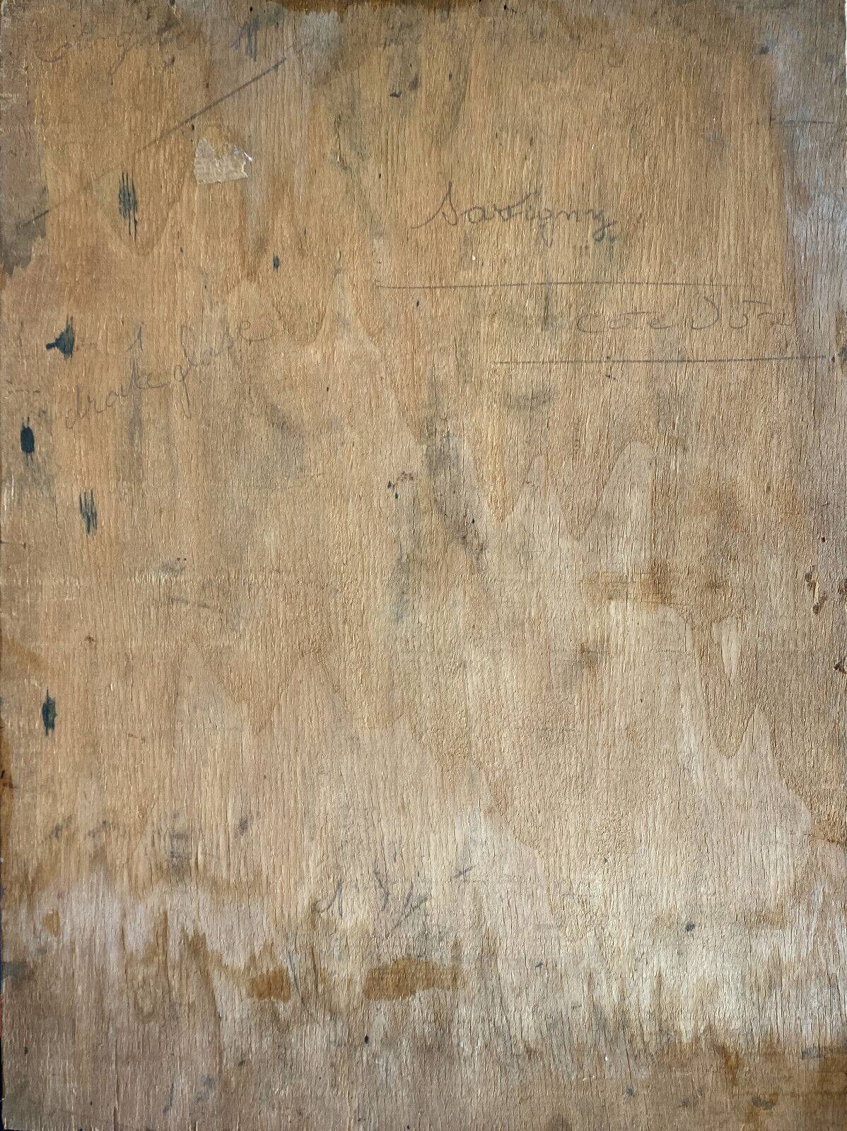 HSP painting "Savigny" (Côte d'Or) by Gaetan Montagney