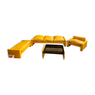 Vintage sofa set 70 Poltrona Frau
