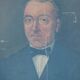 Portrait de notable XIXeme cadre doré
