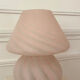 Mushroom lamp in Murano glass from the 1970s