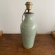 Ceramic lamp foot signed