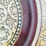 Vide poche en bois marqueterie de nacre