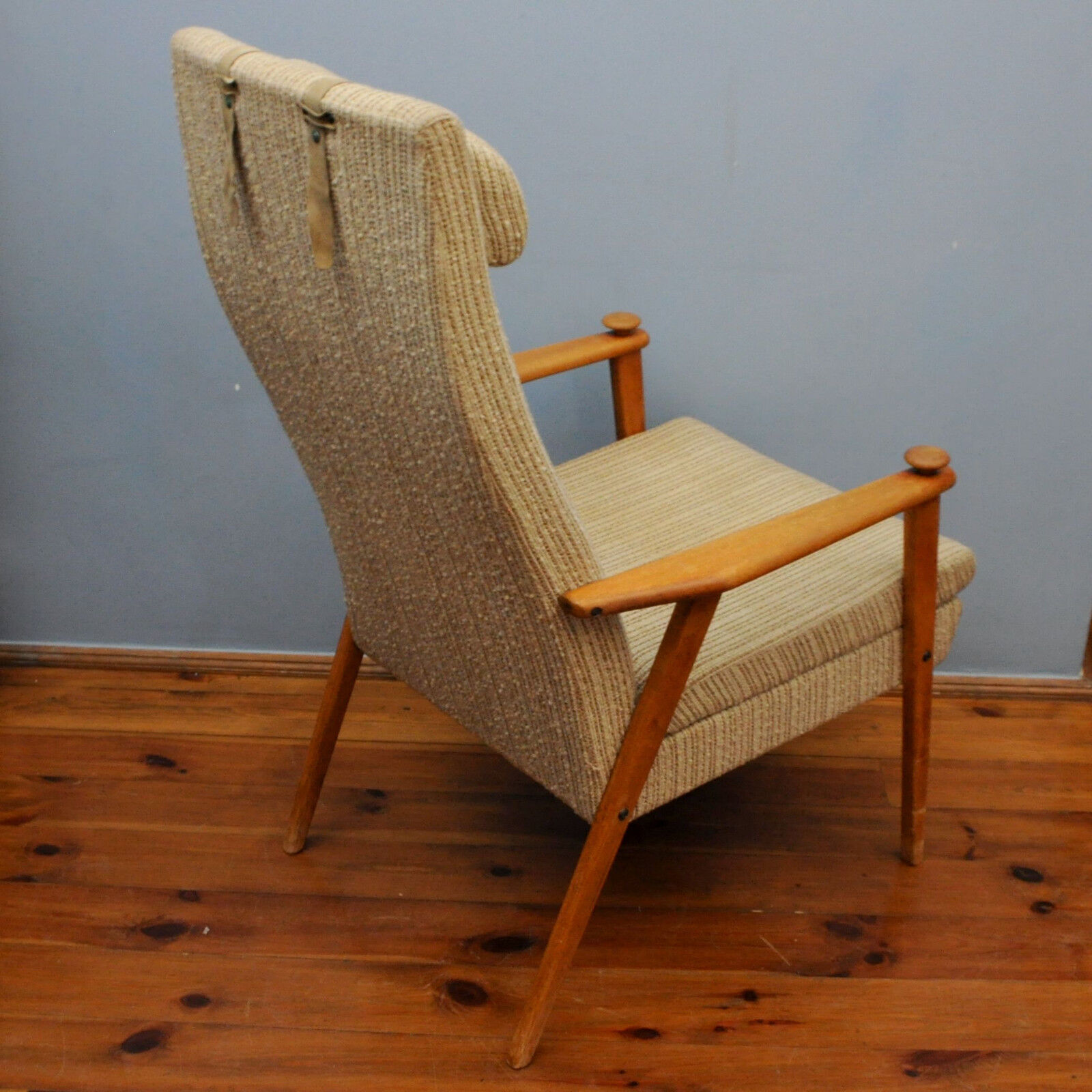 Fauteuil en bois scandinave  AB Johanson