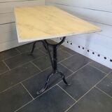 Bistro table with marble top