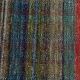 Kilim Red Brown Striped Pattern Vintage Kilim Rug, 93x232Cm