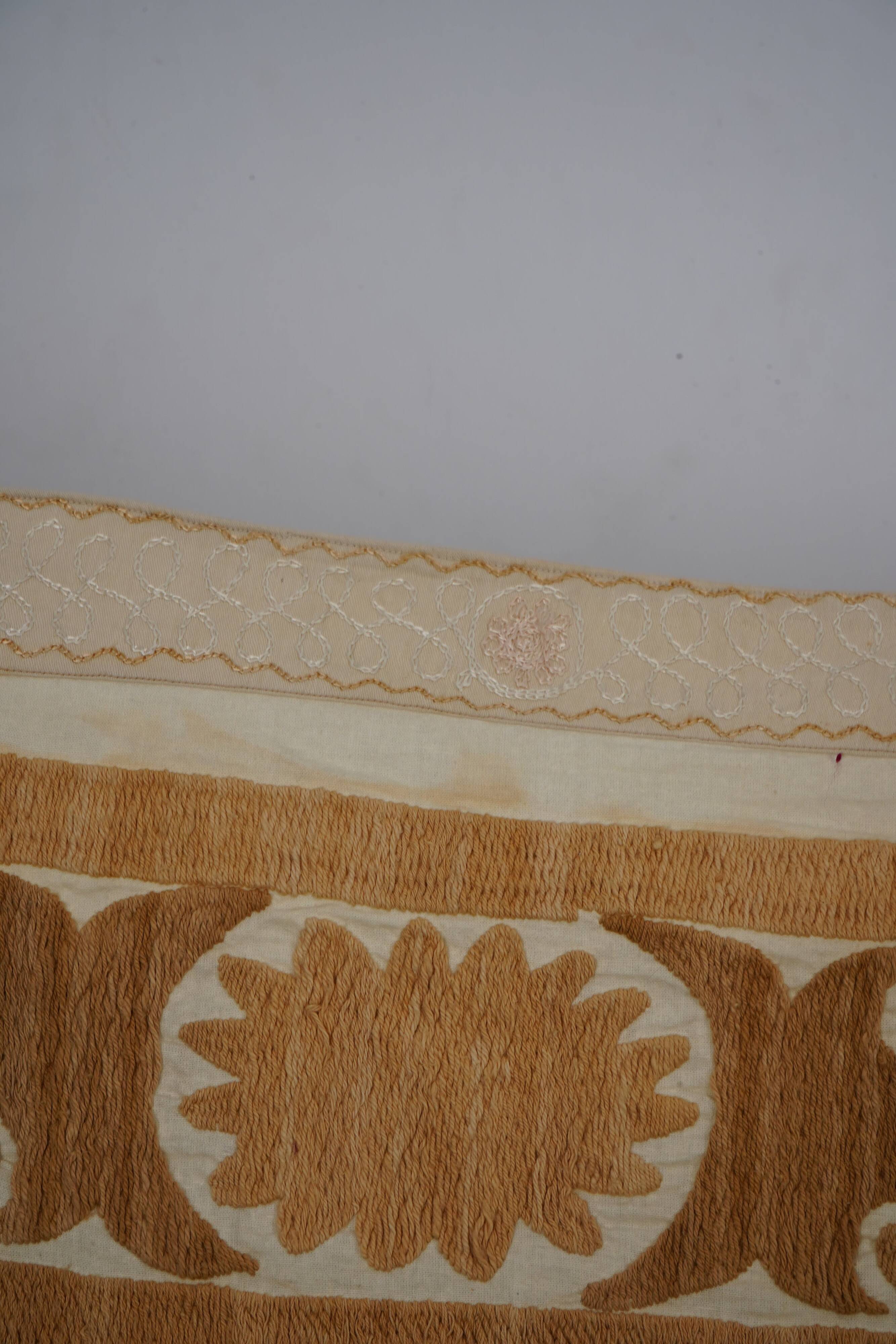 Vintage Turkish hand-knotted rug 125x151 cm