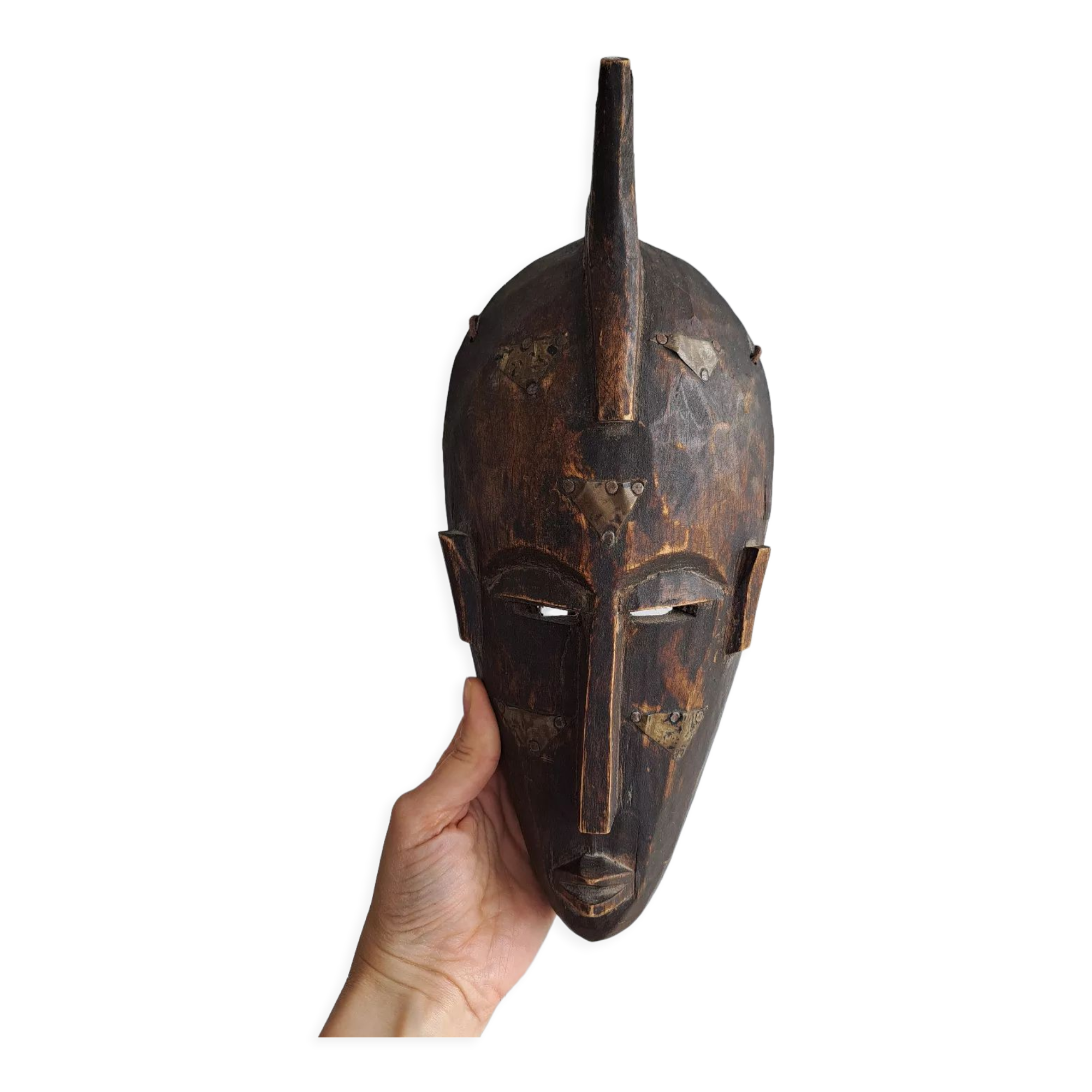 Scultated African mask
