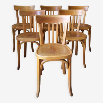 6 Bauman bistro chairs