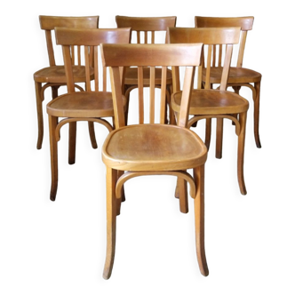 6 Bauman bistro chairs