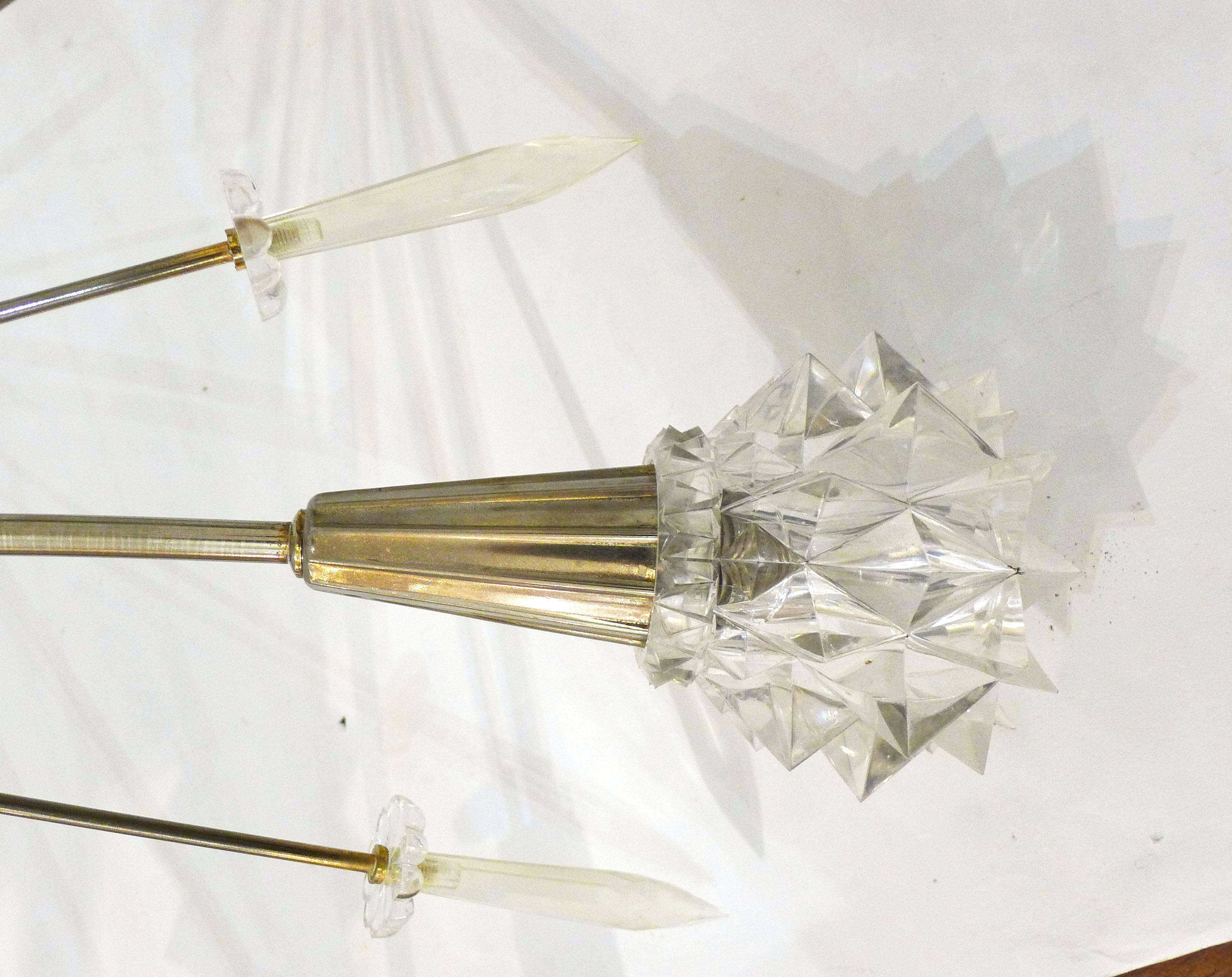 Lustre chromé & étoilé