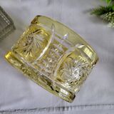 Cut glass bowl centerpiece