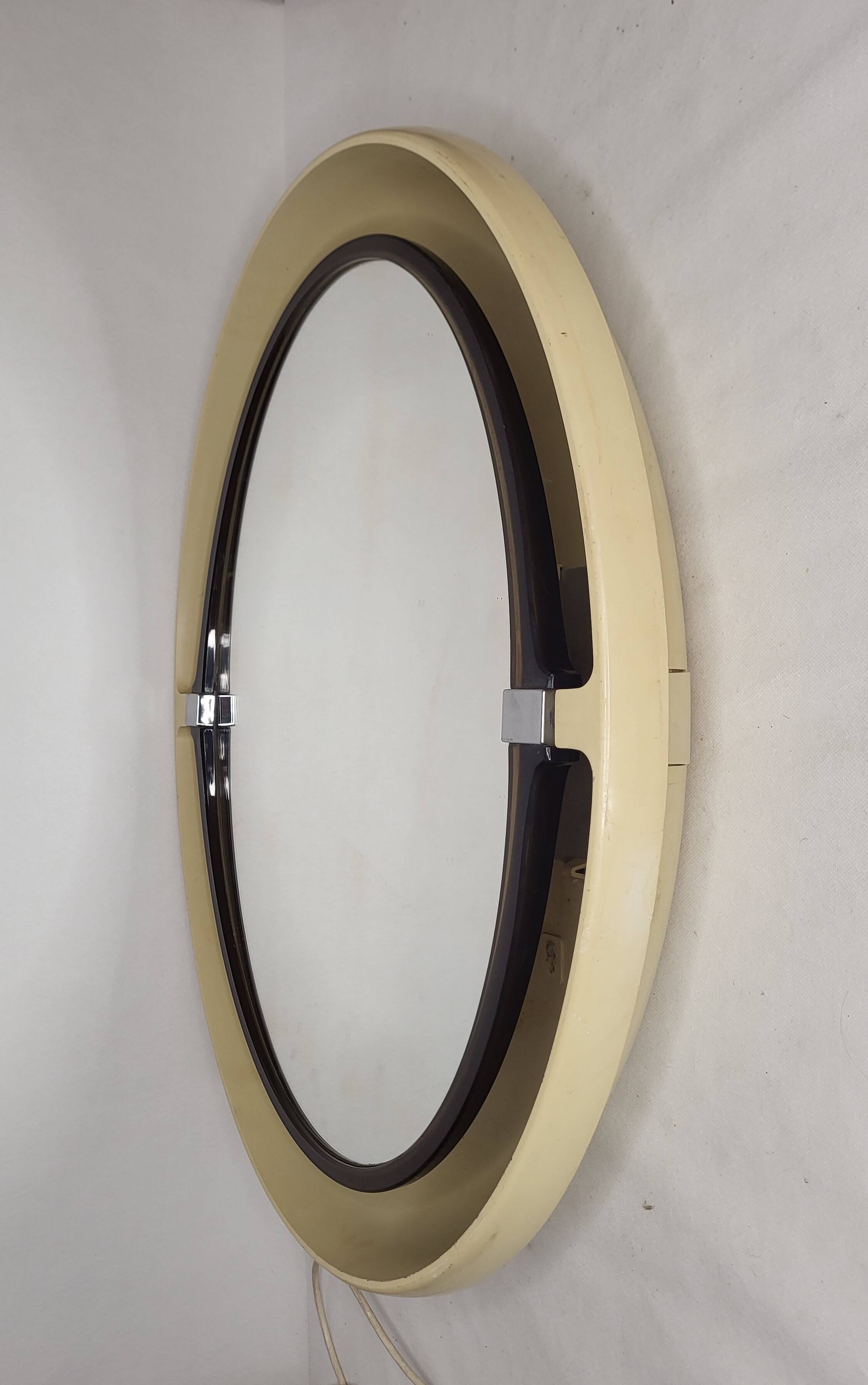 Vintage mirror from the 70s - Allibert