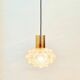 Lustre en verre bulle XL de style mid-century par H. Tynell pour Limburg, années 1960.