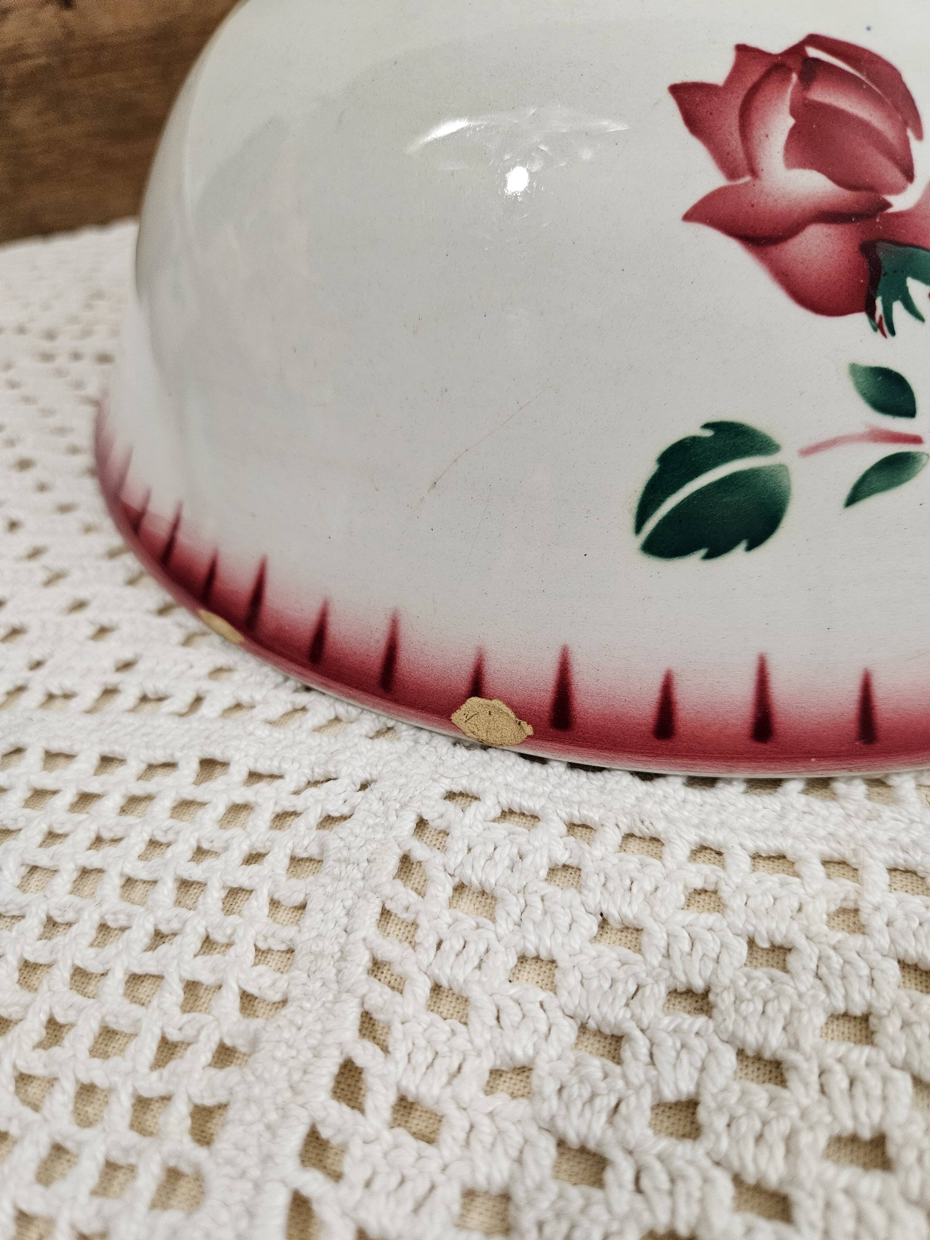 Badonviller earthenware salad bowl - Old tableware