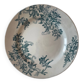 Large floréal plate