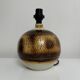 Ceramic ball lamp leaf decoration Olivier Roy Vallauris