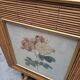 Vintage 1960s split bamboo and rattan wardrobe