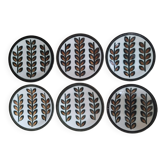 Set 6 assiettes Rambouillet Boch 1966