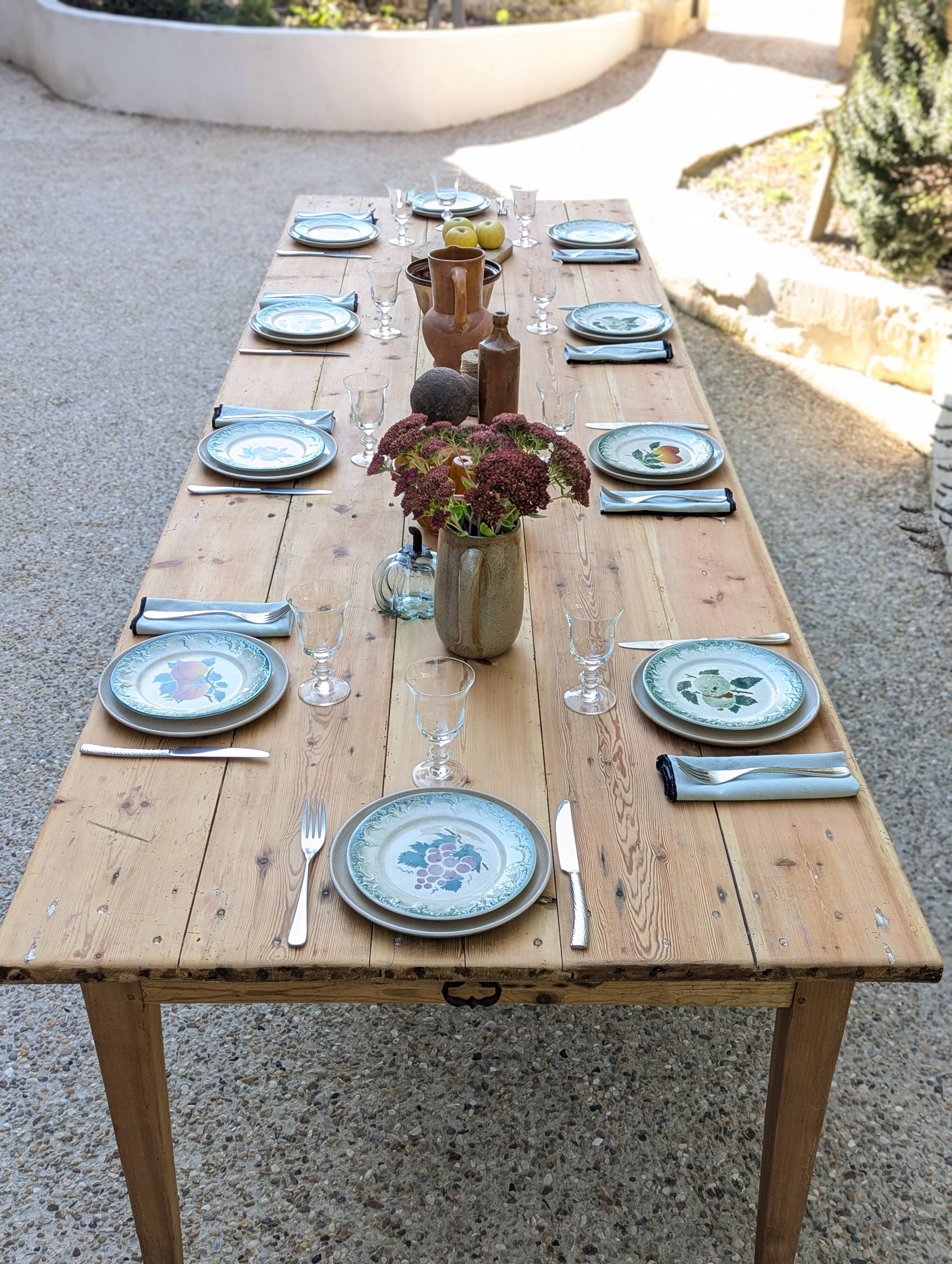 Large farmhouse table