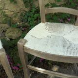 Lot 4 mulched chairs