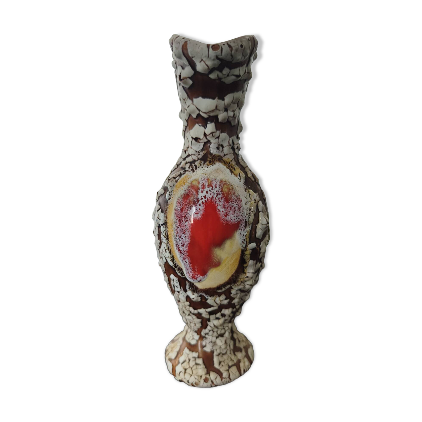 Vase fat lava, années 70