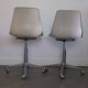 Paire de chaises de bureau Georg Leowald pour wilkhahn