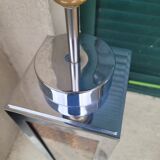 Crome and bakelite lamp