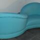 Toi et Moi sofa in jersey by Arpex International, Rome, Italy, 1970.