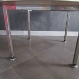 Vintage 70s waiting room coffee table