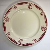 Lot de 7 assiettes plates Badonviller