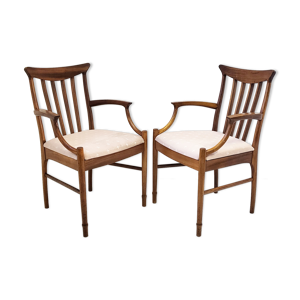 Paire de fauteuils scandinaves
