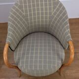 Pair of 80's Cinna design armchairs