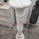 Marble column, pedestal