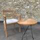 Table basse rotin 70