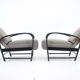 Paire de fauteuils réglables Kropacek Kozelka, Tchécoslovaquie, 1940