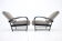1940s Pair of Kropacek Kozelka Adjustable Armchairs,Czechoslovakia
