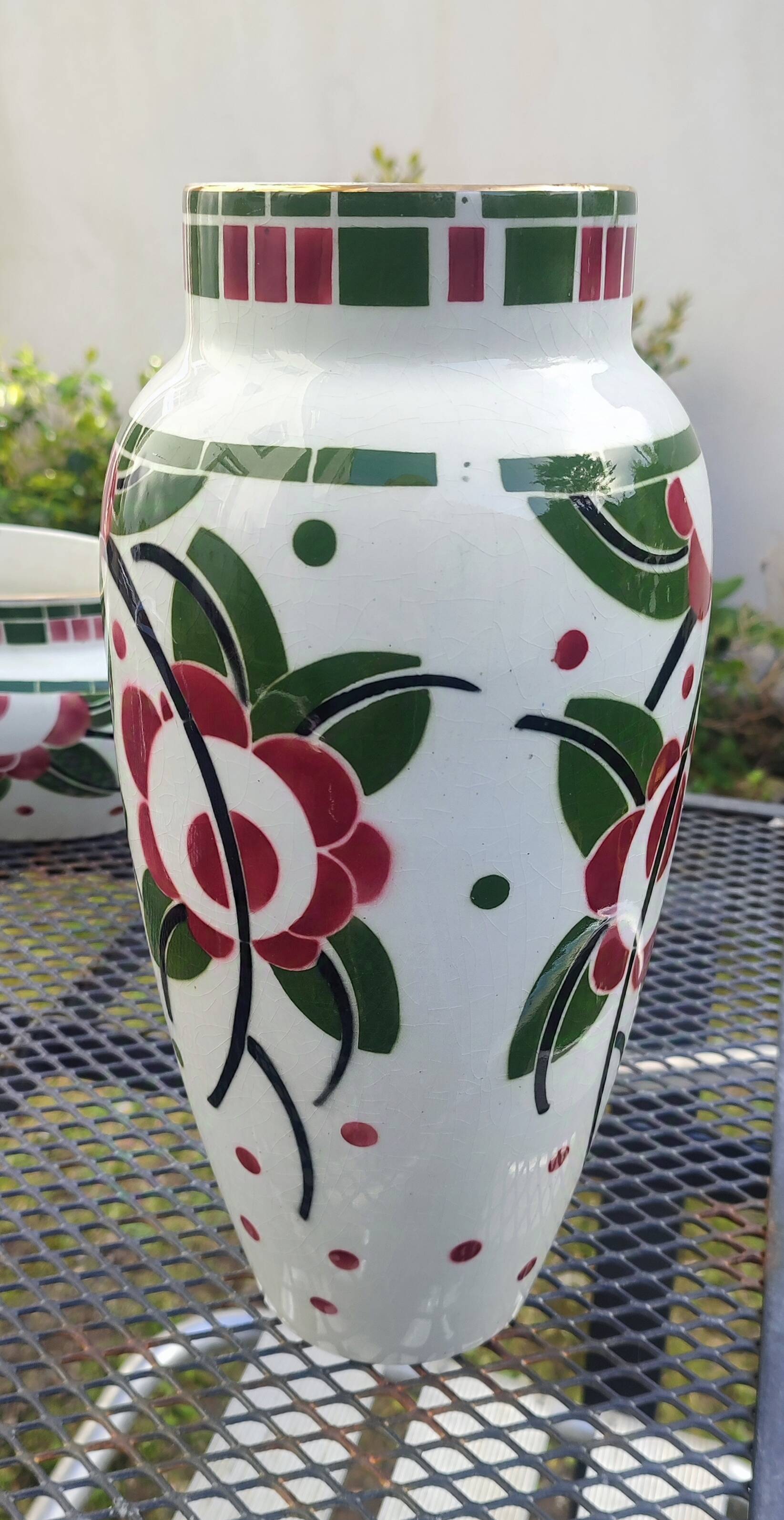 Rare Art Deco ensemble – Geo Condé (1925) – K G Lunéville