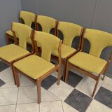 Set of 6 Teak Eric Buch dining chairs Denmark
