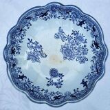 Coupe compotier Longwy Chinois XIXe salamandres