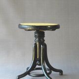 Thonet screw piano stool, 1900