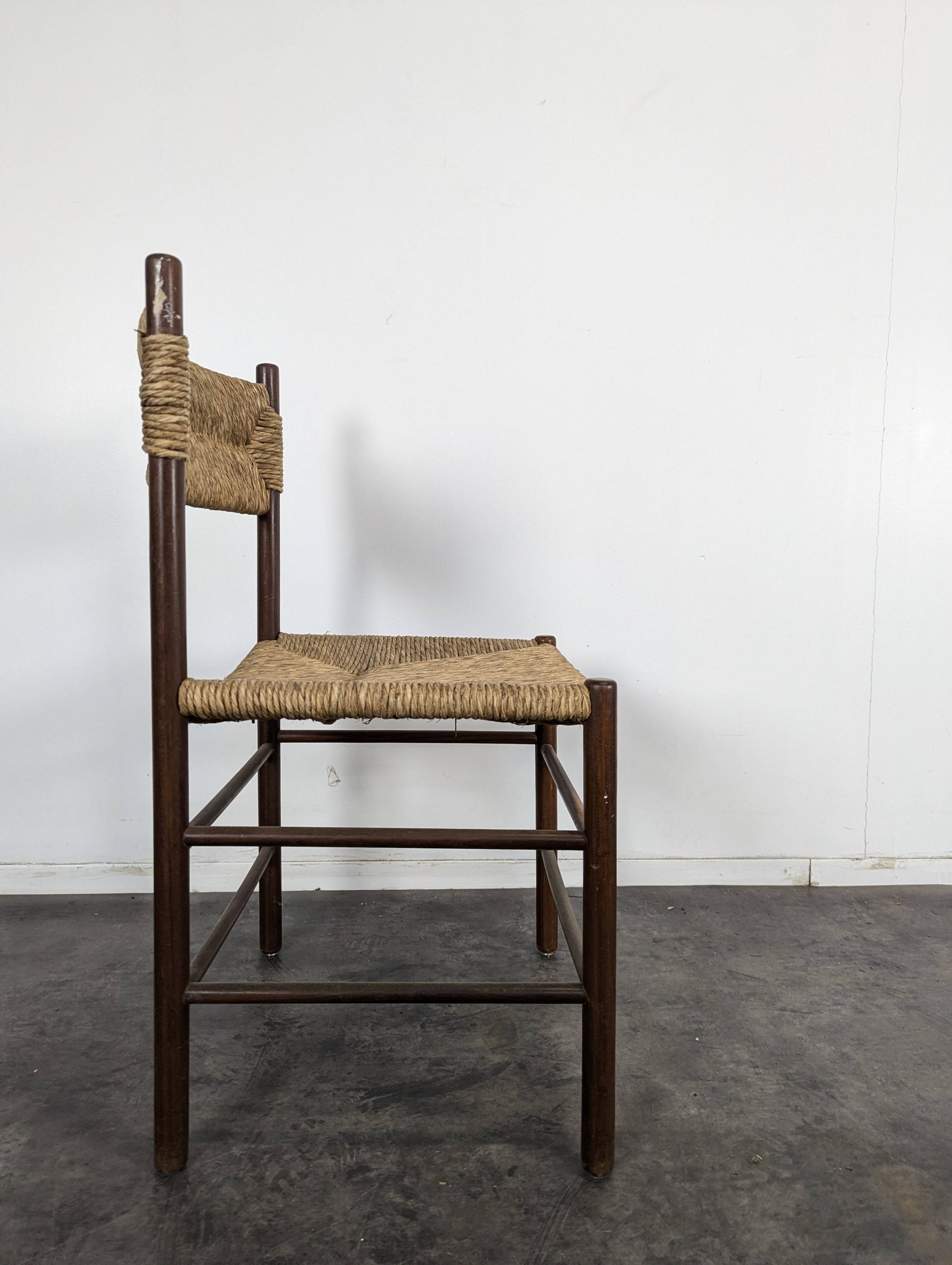 Set of 6 Dordogne chairs by Robert Sentou