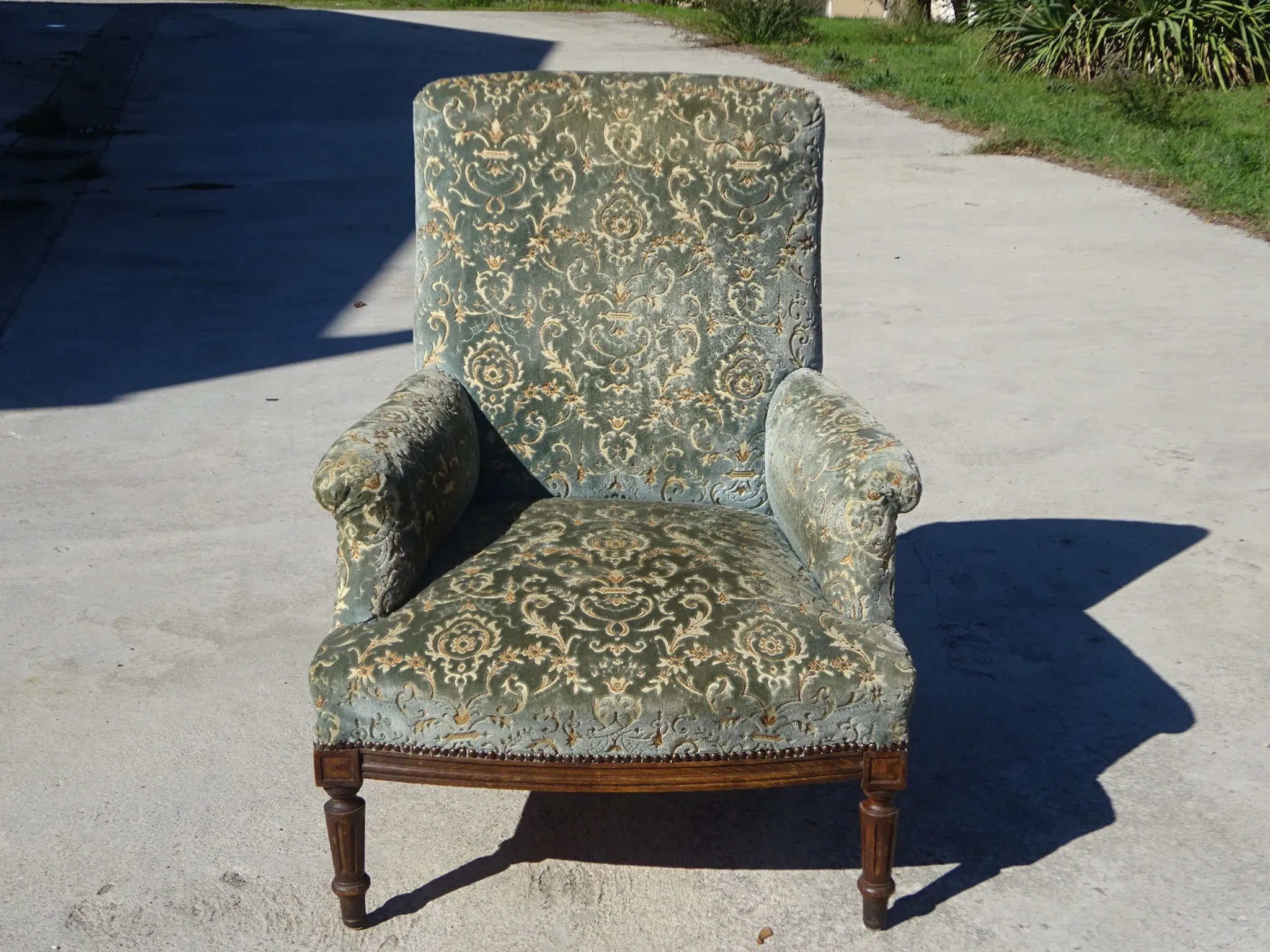 Napoleon III style armchair