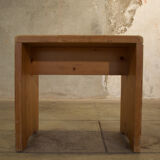 Series of eight stools Les Arcs Charlotte Perriand