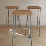 3 Tabourets Soft Edge - HAY