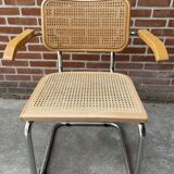 Cesca chair B64 with armrests by Marcel Breuer Design