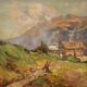 Signed landscape from the 1950s
