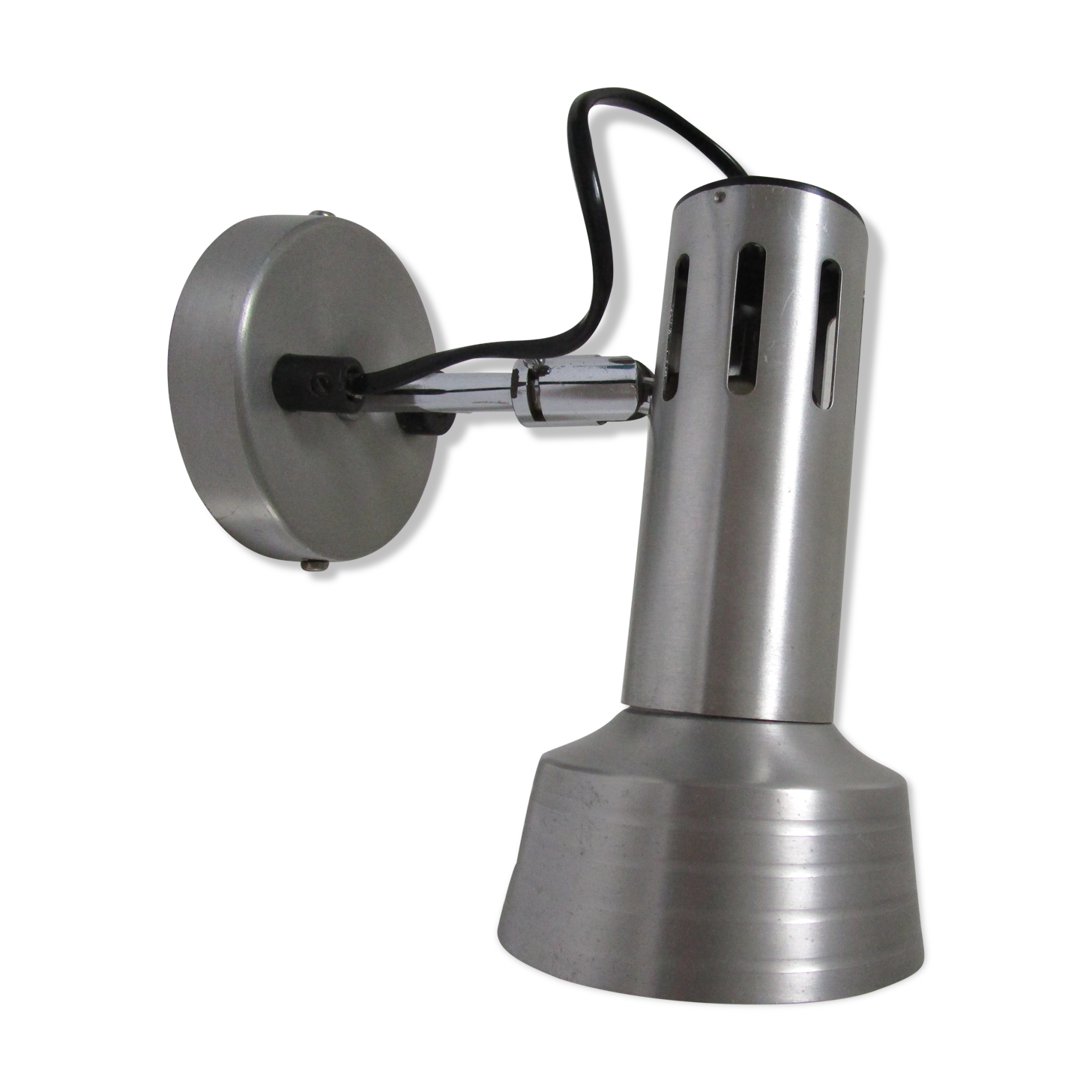 Brushed aluminum wall lamp 70